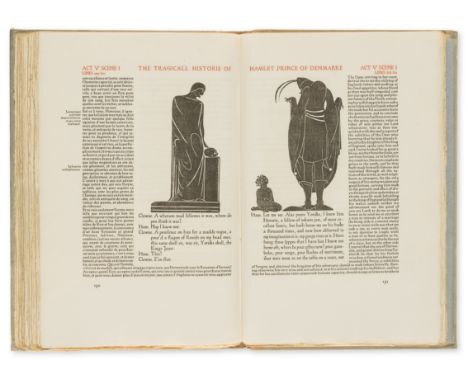 Cranach Press.- Shakespeare (William) The Tragedie of Hamlet Prince of Denmarke, edited by J.Dover Wilson, number 207 of 300 