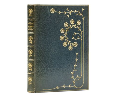 Gourmont (Remy de) Divertissements, one of 800 copies on Arches, wood-engraved portrait by P.-E.Vibert, handsomely bound in b