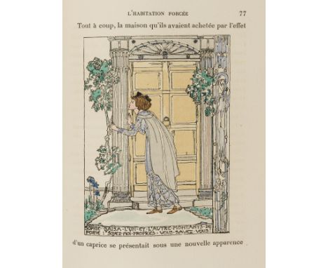 King (Jessie M.).- Kipling (Rudyard) L'Habitation Forcée, number 317 of 500 copies on vélin à la forme, pochoir title-vignett