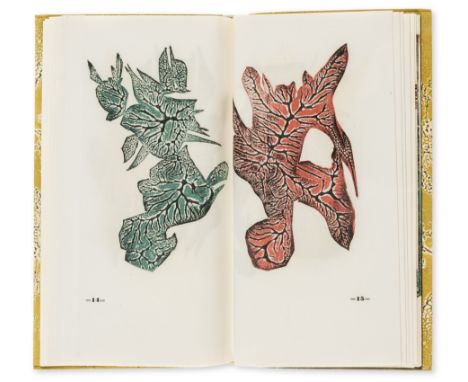 Gogmagog Press.- Cox (Morris) A Web of Nature, number 21 of 50 copies on Hosho paper, emobssed reverse/direct offset prints p