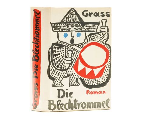 Grass (Günter) Die Blechtrommel, first edition, signed by the author on title, original cloth, slight spotting to covers, lat