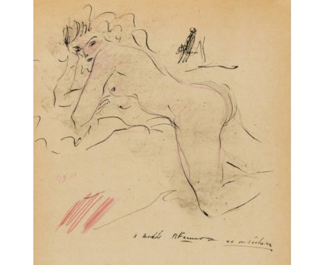 Ferrero (Roger).- Verlaine (Paul) Romances et la Bonne Chanson, number 15 of 25 copies on Guarro à la main signed by the arti