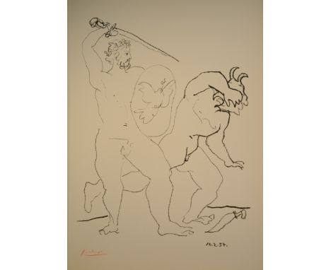 Picasso (Pablo).- Roy (Claude) La Guerre et la Paix, one of 100 copies on Arches paper, one original lithograph by Pablo Pica