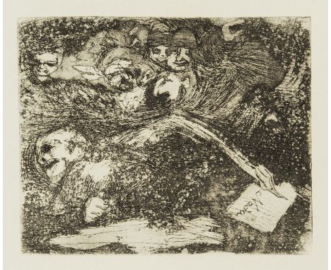 Tern Press.- Ellis (Randolph) The Disasters of War, etchings, engravings &amp; woodcuts by Nicholas Parry, original blind-sta