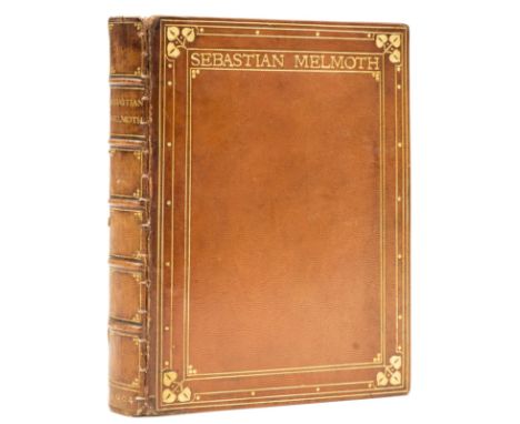 Wilde (Oscar).- Sebastian Melmoth [Oscar Wilde], bookplate of Lily Antrobus, attractively bound in tan morocco, covers tooled