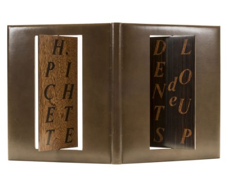 δ Vernier (Renaud, binder).- Pichette (Henri) Dents de Lait, Dents de Loup, number 10 of 15 copies on Grand Vélin de Rives wi