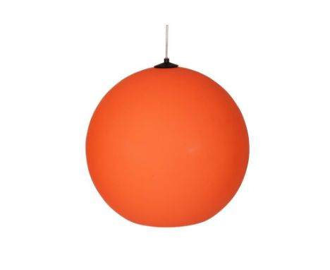 TOM DIXON: A "FLUORO" SHADE FLOOR LAMP, model no. FLS45, with base