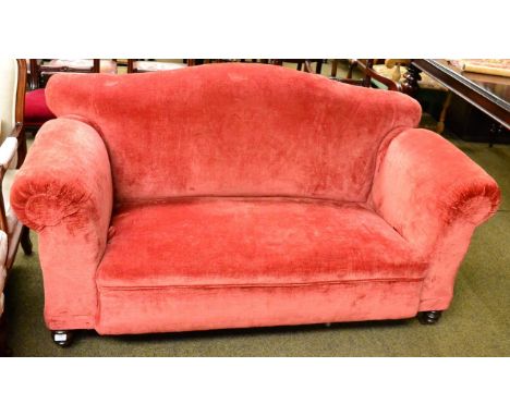 A Victorian drop end sofa 