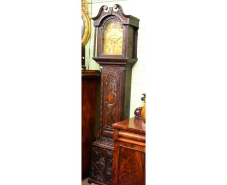 An 18th century longcase clock, Tobias Fletcher, Barnsley