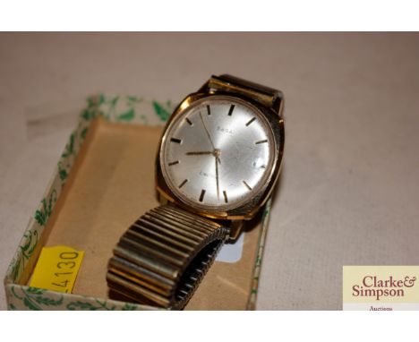 A Saga electric watch with Timex 84 movement