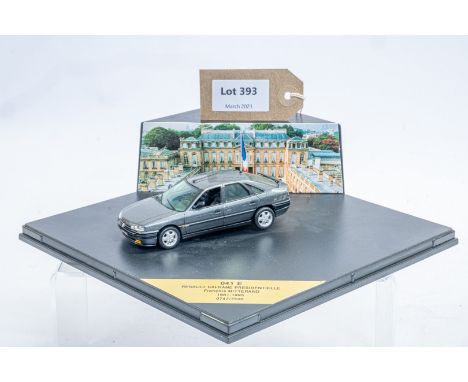 Manufacturer  - Vitesse | Description - Renault Safrane Presidentielle | Stock Code - ? | Notes - Missing Plastic Case| Scale