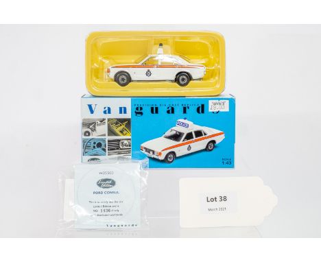 Manufacturer  - Vanguards | Description - Ford Consul - West Yorkshire | Stock Code - VA05503 | Notes - None| Scale - 1:43 | 