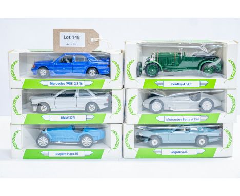 Manufacturer  - Corgi | Description - 6 Assorted Box Models - Corgi Performance | Stock Code - N/A | Notes - Original Box| Sc
