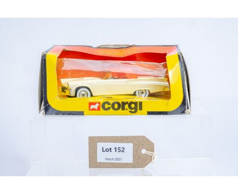 Manufacturer  - Corgi | Description - Ford Thunderbird | Stock Code - 801 | Notes - Original Box| Scale - 1:36 | Certificate 