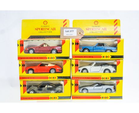 Manufacturer  - Shell | Description - 6 Assorted Boxed Models | Stock Code - N/A | Notes - None| Scale - 1:40 | Certificate -