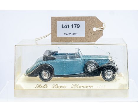 Manufacturer  - Solido | Description - Rolls Royce Phantom | Stock Code - 4046 | Notes - None| Scale - 1:43 | Certificate - N