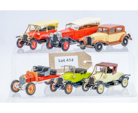 Manufacturer  - Rio | Description - 6 Assorted Loose Models | Stock Code - N/A | Notes - None| Scale - 1:43 | Certificate - N
