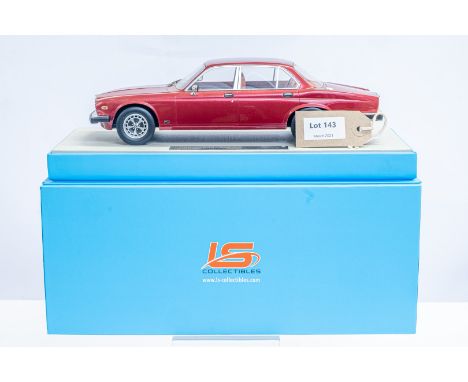 Manufacturer  - LS Collectables | Description - Jaguar XJ6 1982 Red | Stock Code - LS025C | Notes - None| Scale - 1:18 | Cert