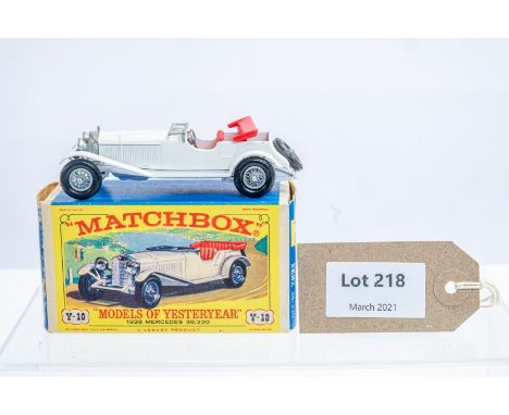 Manufacturer  - Matchbox | Description - Mercedes Y-10 | Stock Code - Y-10 | Notes - None| Scale - ? | Certificate - No