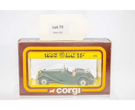 Manufacturer  - Corgi | Description - 1953 MG TF | Stock Code - 812 | Notes - Original Box| Scale - 1:36 | Certificate - No