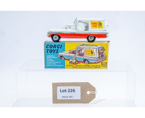 Manufacturer  - Corgi | Description - Chevrolet Impala Kennel Club Van | Stock Code - 486 | Notes - Original Box| Scale - 1:4