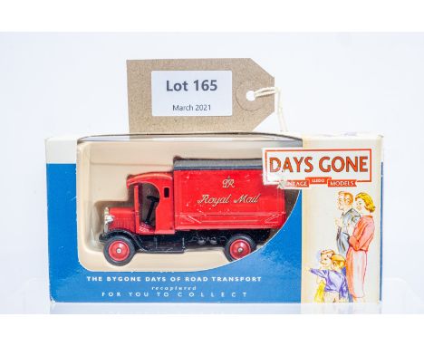 Manufacturer  - Lledo | Description - Dennis Delivery Van - Royal Mail | Stock Code - DG066020 | Notes - None| Scale - ? | Ce