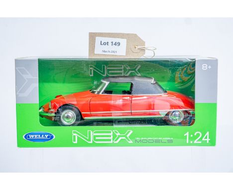 Manufacturer  - Welly | Description - Citroen DS19 Cabriolet | Stock Code - 22506W | Notes - None| Scale - 1:24 | Certificate