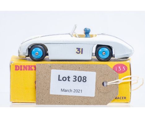 Manufacturer  - Dinky | Description - Cunningham C-5R Road Racer | Stock Code - 133 | Notes - Reproduction Box| Scale - 1:43 