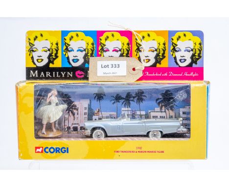 Manufacturer  - Corgi | Description - Ford Thunderbird  &amp; Marilyn Monroe Figure | Stock Code - 39902 | Notes - Original B