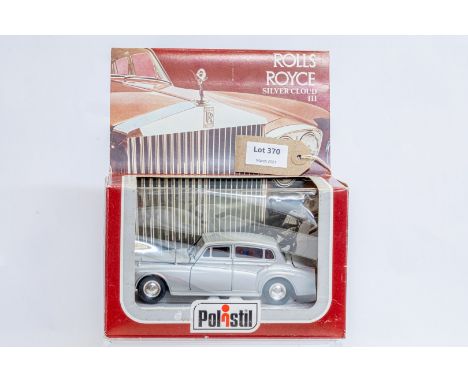 Manufacturer  - Polistil | Description - Rolls Royce Silver Cloud 1970s | Stock Code - S634 | Notes - None| Scale - 1:30 | Ce