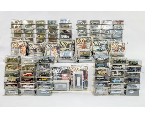 Manufacturer  - N/A | Description - Job lot of 146 James Bond Magazines &amp; 134  1:43 Scale Models  | Stock Code - N/A | No