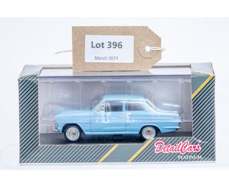 Manufacturer  - Detail Cars | Description - Ford Cortina MK I 1963 Coupe | Stock Code - 371 | Notes - None| Scale - 1:43 | Ce