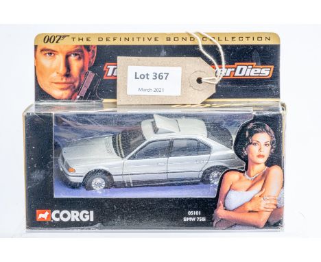 Manufacturer  - Corgi | Description - James Bond Tomorrow Never Dies BMW 750i | Stock Code - 05101 | Notes - None| Scale - 1: