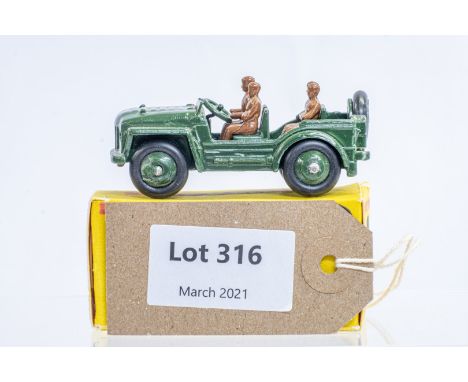 Manufacturer  - Dinky | Description - Austin Champ | Stock Code - 674 | Notes - Reproduction Box| Scale - 1:43 | Certificate 