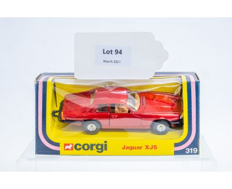 Manufacturer  - Corgi | Description - Jaguar XJS | Stock Code - 319 | Notes - Original Box| Scale - 1:36 | Certificate - No