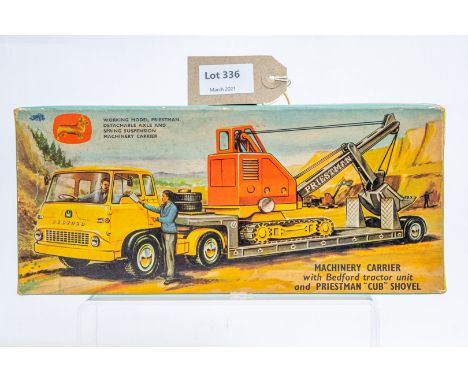 Manufacturer  - Corgi | Description - Gift Set 27 Bedford Tractor Unit &amp; Priestman "Cub" Shovel | Stock Code - ? | Notes 