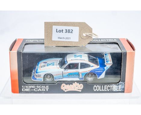 Manufacturer  - Quartzo | Description - Ford Capri - Turbo Zakspeed | Stock Code - 3027 | Notes - None| Scale - 1:43 | Certif