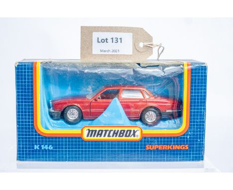 Manufacturer  - Matchbox | Description - Jaguar XJ6 | Stock Code - K146 | Notes - None| Scale - 1:43 | Certificate - No