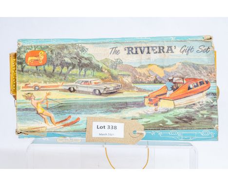 Manufacturer  - Corgi | Description - Gift Set 31 Buick Riviera Boat Set | Stock Code - ? | Notes - Original Box| Scale - 1:4