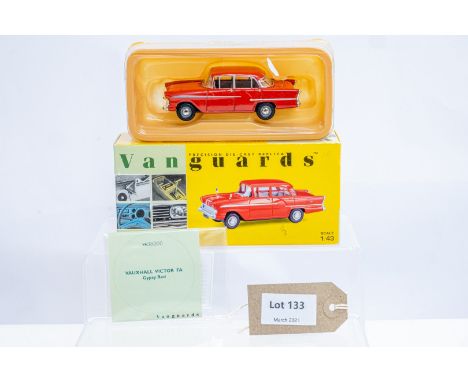 Manufacturer  - Vanguards | Description - Vauxhall Victor - Gypsy Red | Stock Code - VA38000 | Notes - None| Scale - 1:43 | C