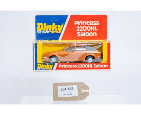 Manufacturer  - Dinky | Description - Princess 2200HL Saloon | Stock Code - 123 | Notes - None| Scale - 1:43 | Certificate - 