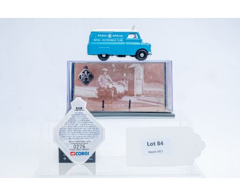 Manufacturer  - Corgi | Description - Land Rover - RAC | Stock Code - 07414 | Notes - None| Scale - 1:43 | Certificate - 276/