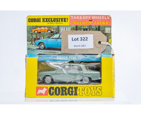 Manufacturer  - Corgi | Description - Rover 2000 TC | Stock Code - 275 | Notes - Original Box| Scale - 1:43 | Certificate - N