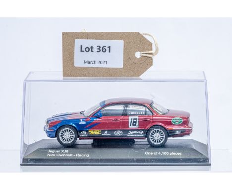 Manufacturer  - Vanguards | Description - Jaguar XJ6 Nick Gwinnutt Racing | Stock Code - VA09102 | Notes - None| Scale - 1:43