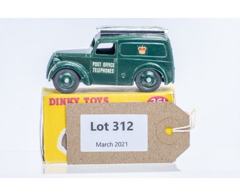 Manufacturer  - Dinky | Description - Telephone Service Van | Stock Code - 261 | Notes - Reproduction Box| Scale - 1:43 | Cer