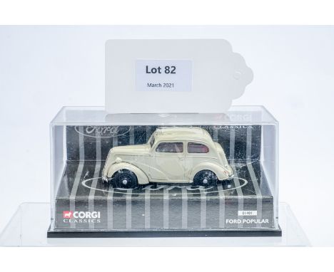 Manufacturer  - Corgi | Description - Ford Popular | Stock Code - 01401 | Notes - None| Scale - 1:43 | Certificate - No