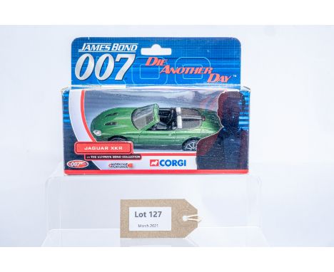 Manufacturer  - Corgi | Description - Jaguar XKR 007 James Bond Die Another Day | Stock Code - TY07601 | Notes - None| Scale 