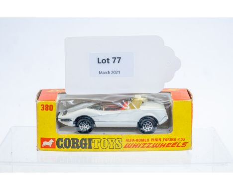 Manufacturer  - Corgi | Description - Alfa Romeo Pininfarina P.33 | Stock Code - 380 | Notes - Original Box| Scale - 1:43 | C