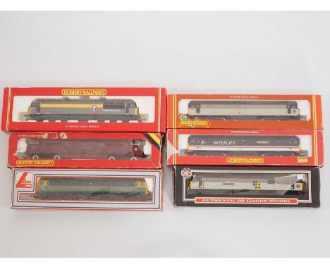 A mixed group of OO gauge diesel locos by LIMA, HORNBY and DAPOL - G/VG in F/G boxes (6)