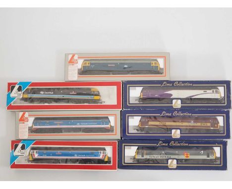 A group of LIMA OO gauge class 47 diesel locomotives in various liveries - VG in G/VG boxes (one incorrect box noted) (7)